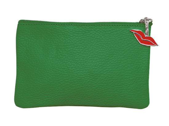 Oslo Coin Purse - Green Leather