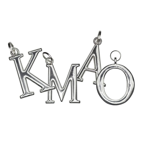 Silver Initials to Personalise your Products